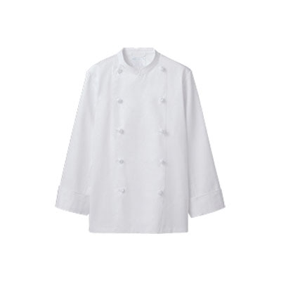 cotta コックコート長袖　KS-6621-2 M 66449　白 1枚（ご注文単位1枚）【直送品】