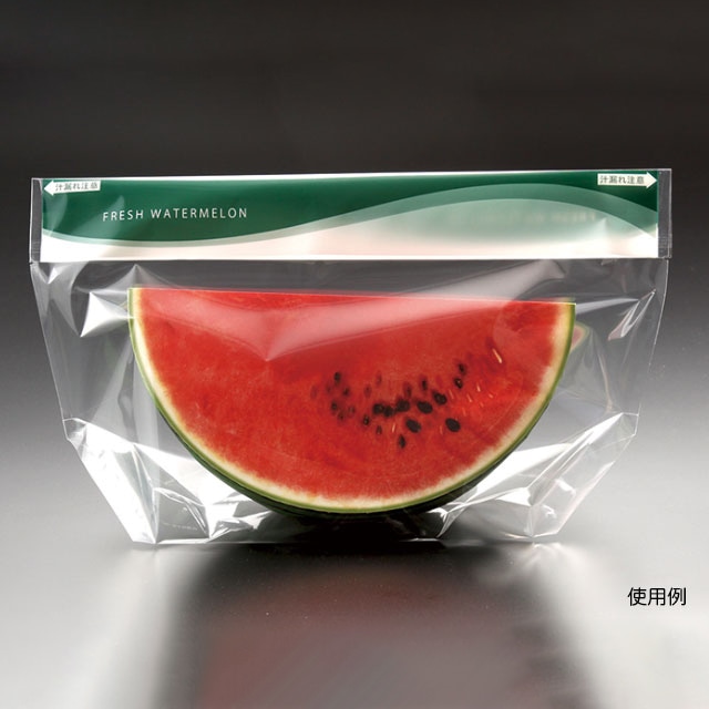 青果用袋 スイカ袋 L ウェーブ 50枚/袋(ご注文単位20袋)【直送品】
