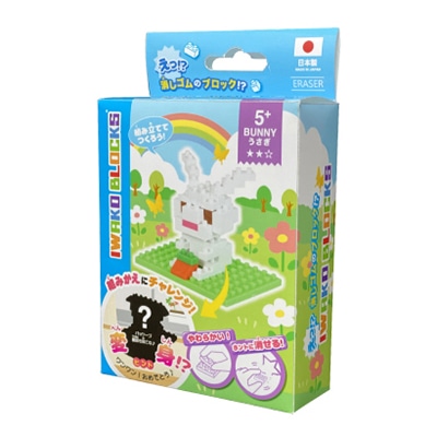 イワコーグローバル イワコーブロックス うさぎちゃん ER-GLB308 1個（ご注文単位3個）【直送品】