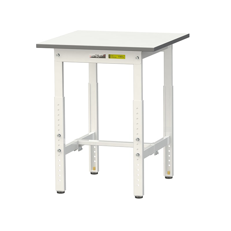 山金工業 ワークテーブル150 高さ調整タイプ H600~900mm 基本形 600×600 1台(ご注文単位1台)【直送品】