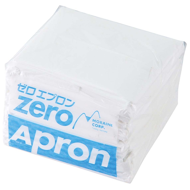 ゼロエプロン ホワイト ZAL-W(35枚入) 1個(ご注文単位1個)【直送品】