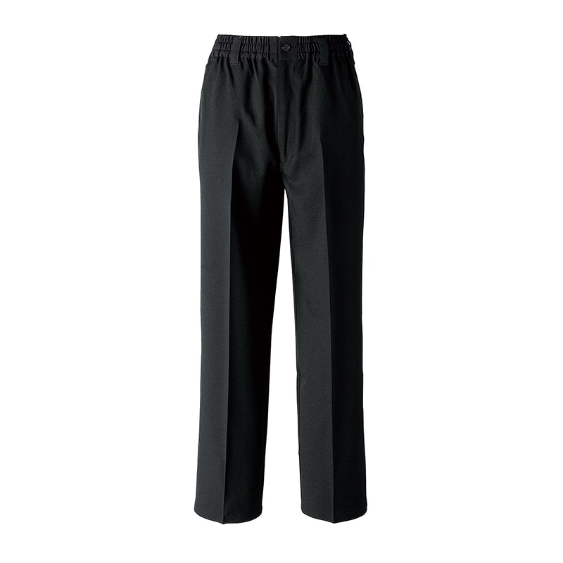 セブンユニフォーム パンツ 総ゴム・紐入 男女兼用 L ブラック BL1479-9 1枚(ご注文単位1枚)【直送品】