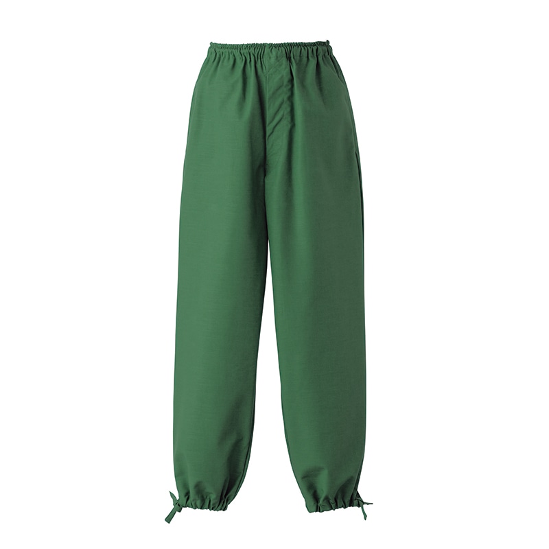セブンユニフォーム 作務衣パンツ 男女兼用 S 緑 EL3379-4 1枚(ご注文単位1枚)【直送品】