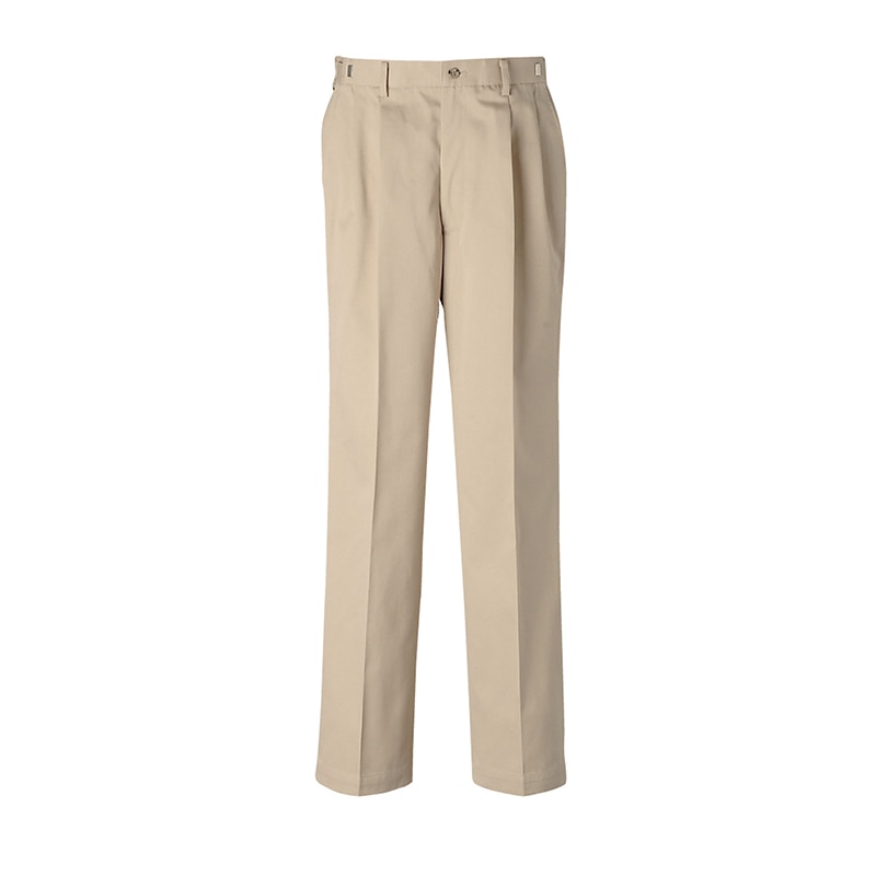 セブンユニフォーム チノパンツ　男性用　アジャスター付 M　ベージュ UL7710-6　1枚（ご注文単位1枚）【直送品】
