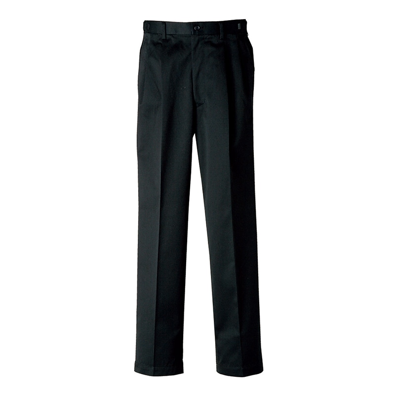 セブンユニフォーム チノパンツ　男性用　アジャスター付 7L　ブラック UL7710-9　1枚（ご注文単位1枚）【直送品】