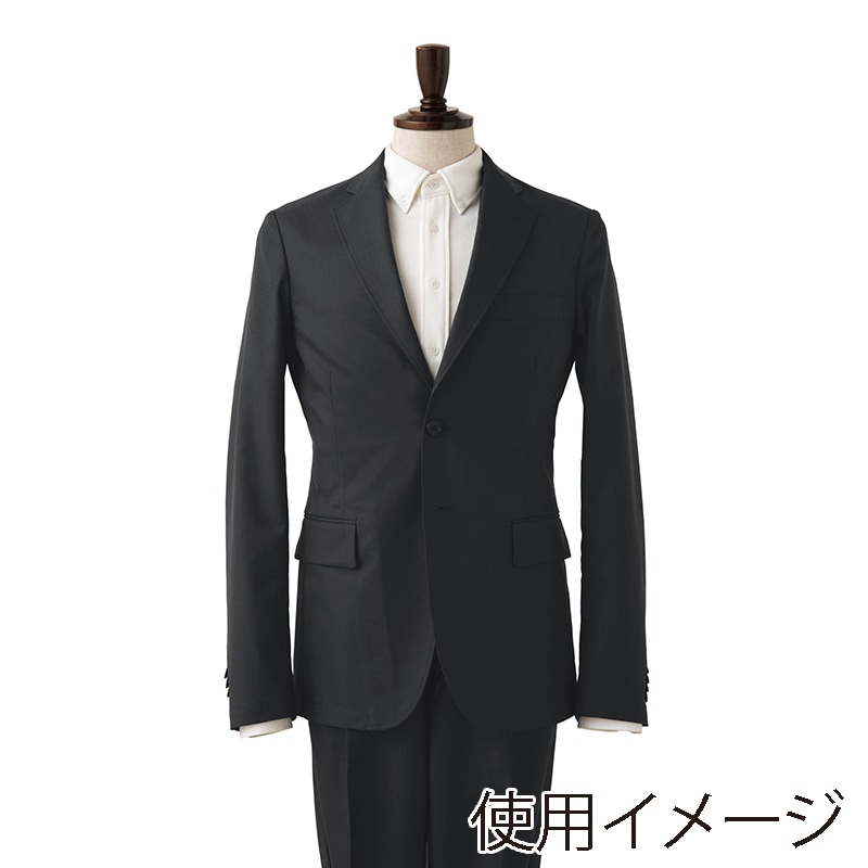 セブンユニフォーム ジャケット 男性用 L チャコール DD2764-8 1枚(ご注文単位1枚)【直送品】