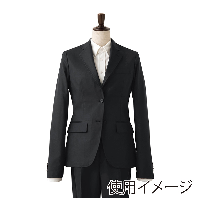 セブンユニフォーム ジャケット　女性用 11号　チャコール DD2765-8　1枚（ご注文単位1枚）【直送品】