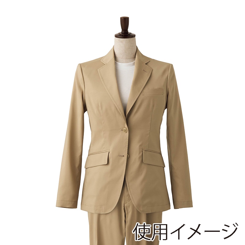 セブンユニフォーム ジャケット 女性用 5号 ベージュ DD2767-7 1枚(ご注文単位1枚)【直送品】