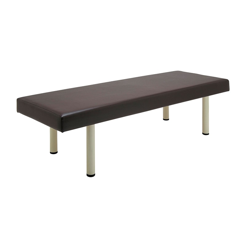 診察台 FV-215 65×180×60cm ブラウン 1個(ご注文単位1個)【直送品】
