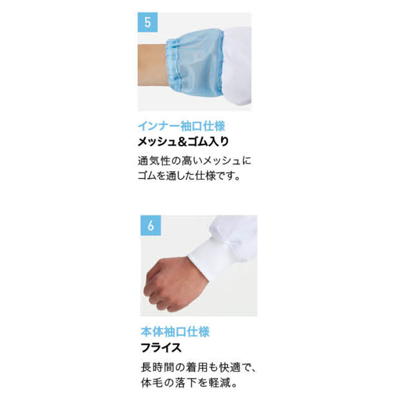 サーヴォ 男女兼用 長袖ジャンパー 4L サックス RR219-S 1枚(ご注文単位1枚)【直送品】