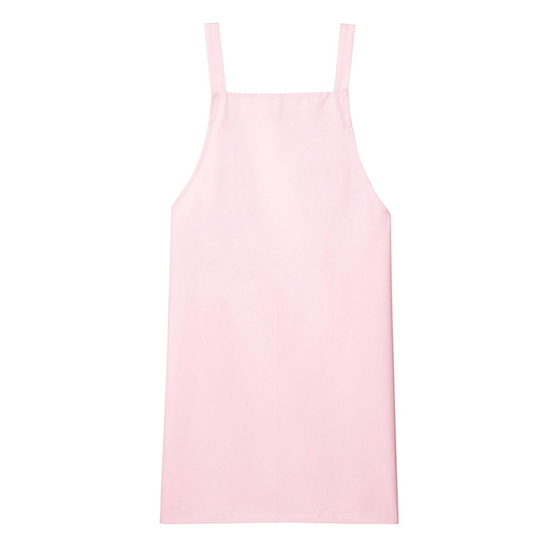 サーヴォ 男女兼用 エプロン 胸当て F ピンク EM705 1枚（ご注文単位1枚）【直送品】