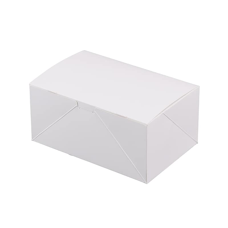 パッケージ中澤 洋生ケーキ函 白ワンタッチ No.6 A20130 500枚/袋(ご注文単位1袋)【直送品】