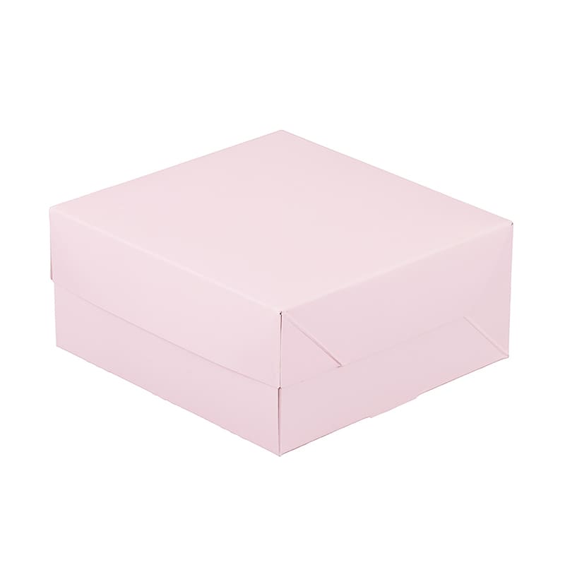 パッケージ中澤 洋生ケーキ函 ロックBOX65 ピンク 140 A60510 200枚/袋（ご注文単位1袋）【直送品】