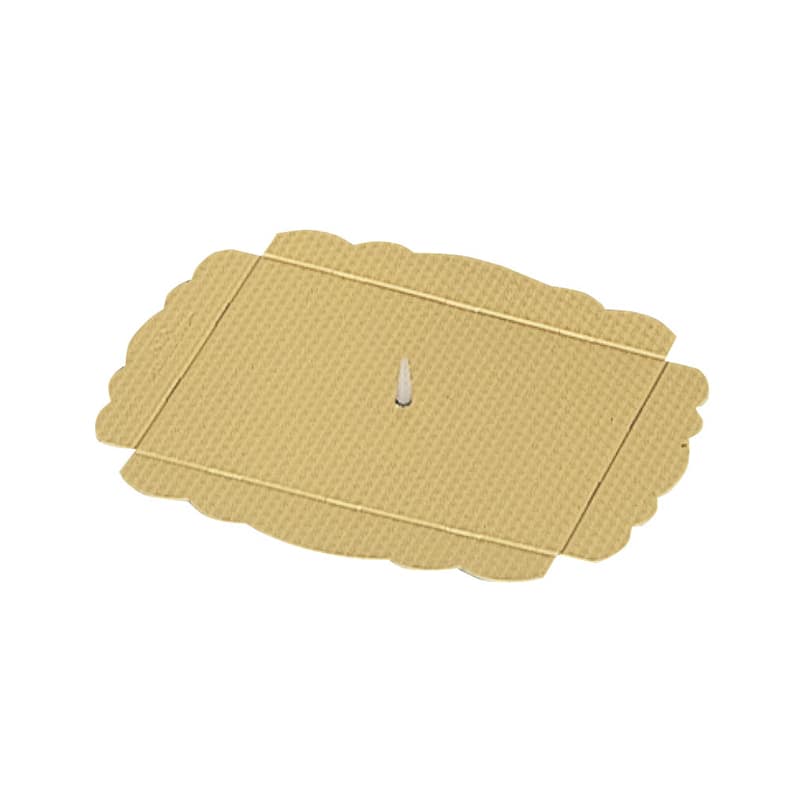 パッケージ中澤 ノエルケーキ用 ノエルGトレー 18号 U60110 100枚/箱(ご注文単位1箱)【直送品】