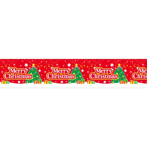 アルファ ビニール幕 60cm×50m Merry Christmas PA5-1166 1本（ご注文単位1本）【直送品】