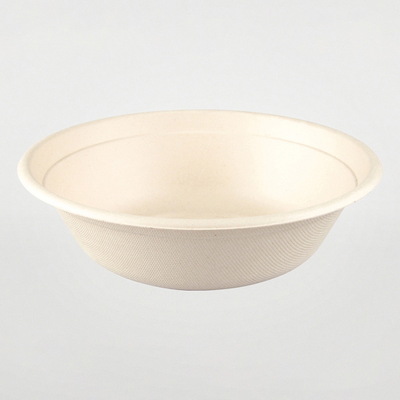 丼容器 BB竹バガスどんぶり 本体 205φ×60H 50枚/袋(ご注文単位10袋)【直送品】