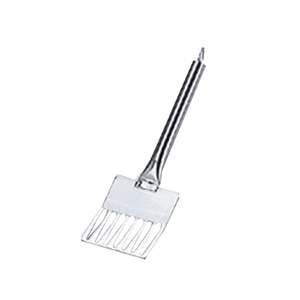 スギコ産業 18-8 パイプ柄ターナー フック付 360mm SA0771-SPT-350 1個（ご注文単位1個）【直送品】