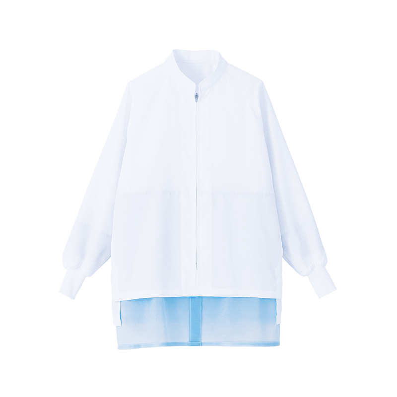 サーヴォ 男女兼用 長袖コート 3L ホワイト SZ421-W 1枚（ご注文単位1枚）【直送品】
