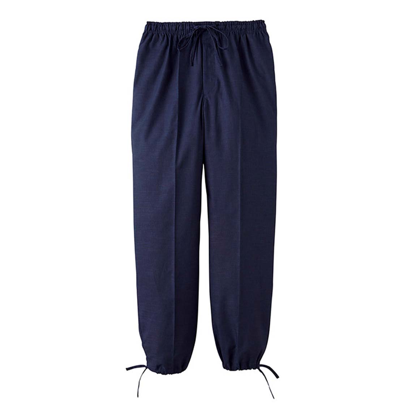 サーヴォ 男女兼用 作務衣 パンツ LL ネイビー H2097 1枚（ご注文単位1枚）【直送品】
