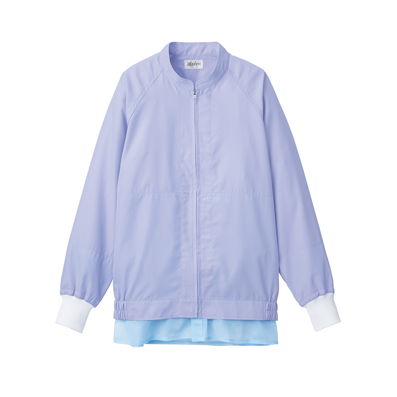サーヴォ 男女兼用 長袖ジャンパー 6L ラベンダー SZ411-L 1枚(ご注文単位1枚)【直送品】