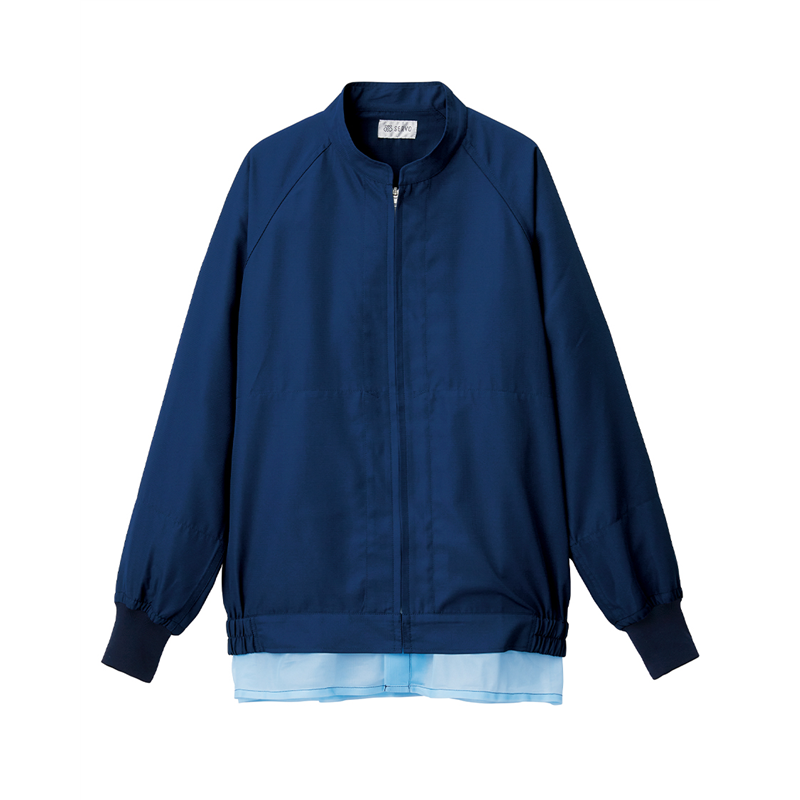 サーヴォ 男女兼用 長袖ジャンパー L ネイビー SZ411-N 1枚(ご注文単位1枚)【直送品】