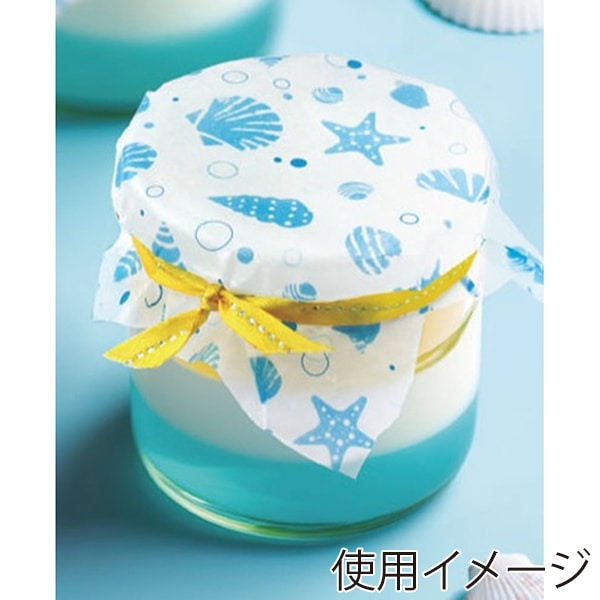 石崎商事 ワックスペーパー 四季折々シート 220×250mm 夏 500枚/箱(ご注文単位10箱)【直送品】