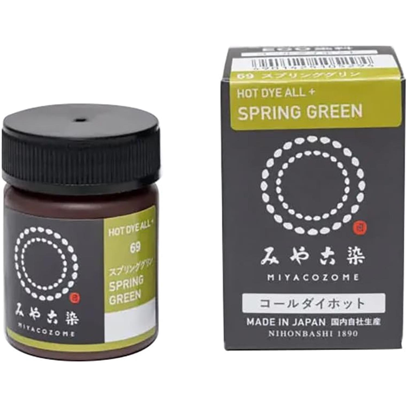 桂屋 染料みやこ染めコールダイホットECOスプリンググリン 約20g ポリ瓶 1個入 ECOH-69 1個(ご注文単位1個)【直送品】