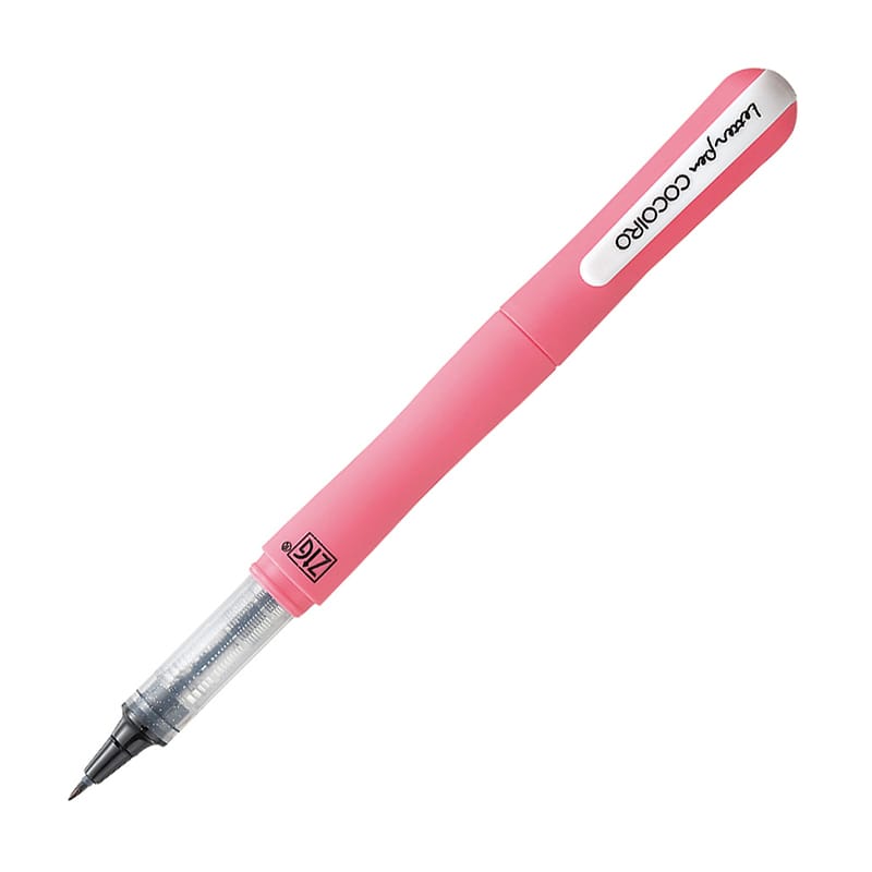 呉竹 ZIG　レターペン　ココイロ　極細ブラック 夢苺 LPCR010-02S 1本（ご注文単位5本）【直送品】