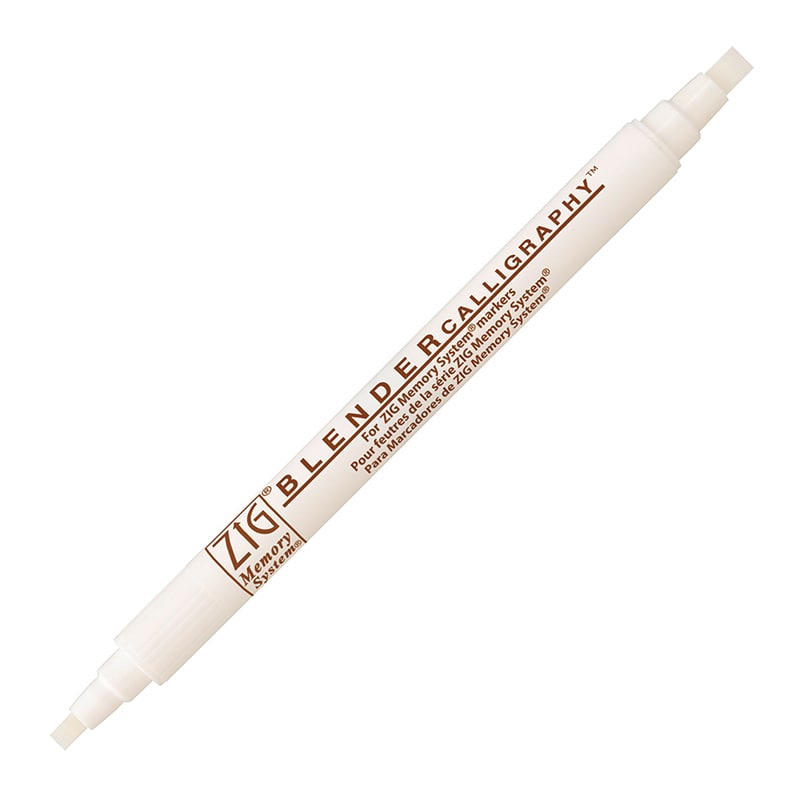 呉竹 水性マーカー ZIG メモリーシステムブレンダー カリグラフィー 3.5mm&5.0mm MS-9500-999 1本(ご注文単位6本)【直送品】