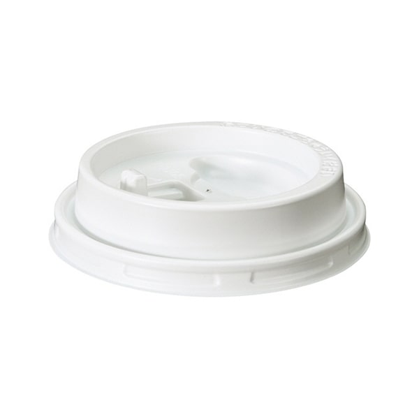 サンナップ エンボス紙コップ用フタ 白 210ml 7oz用 50個 CRU2150E 1袋（ご注文単位60袋）【直送品】