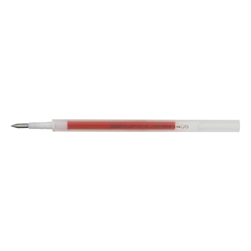 RJF4-R 水性ボールペン替芯JF-0.4芯　赤 1本 (ご注文単位1本)【直送品】