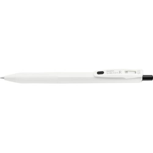 JJ29-R1-BK2 サラサ　R　0.5　白／黒 1本 (ご注文単位1本)【直送品】