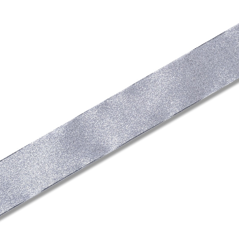 HEIKO エレガンスメタルリボン 36mm幅×20m シルバー 1巻