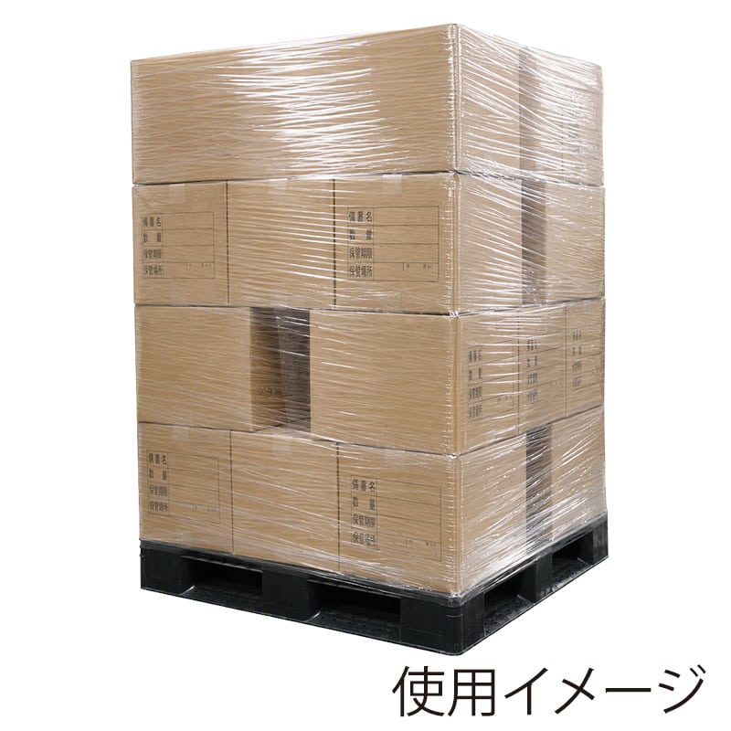 HEIKO ストレッチフィルム 77mm紙管 12μ 500mm×500m 1巻（ご注文単位6巻）