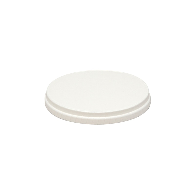 HEIKO 製菓資材 アイスカップ用 紙蓋 口径86mm ホワイト 50個/袋