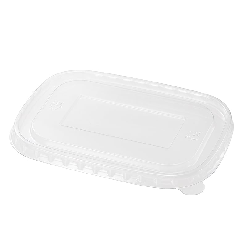 HEIKO 食品容器 未晒・晒フードカップ用透明蓋PET 長角 25個/袋