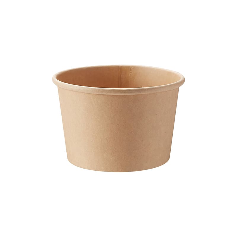 HEIKO 食品容器 未晒フードカップ 中型 480ml 115口径 25個/袋