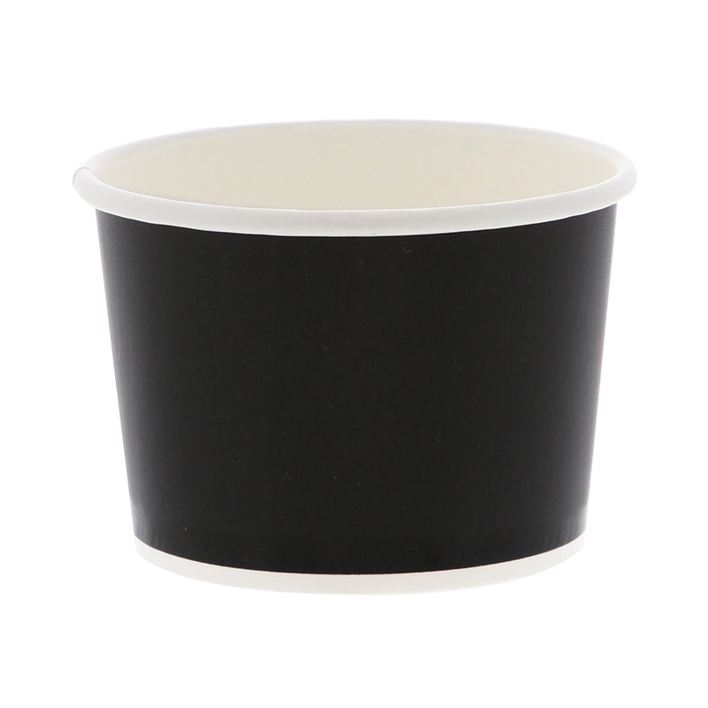 HEIKO 製菓資材 アイスカップ 150ml 76-150 晒黒 50個/袋