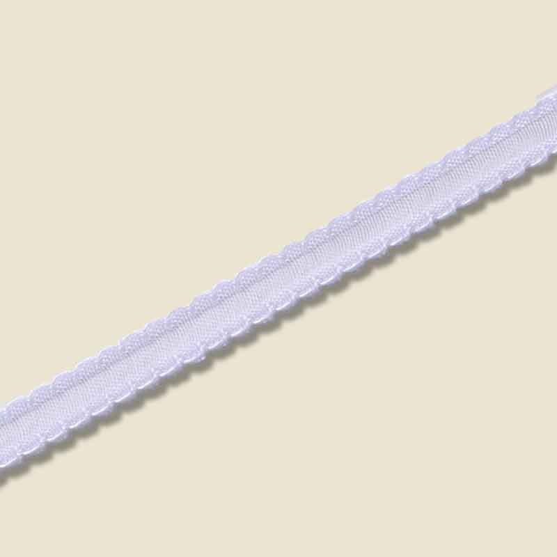 HEIKO ピコットリボン 9mm幅×20m 白 1巻