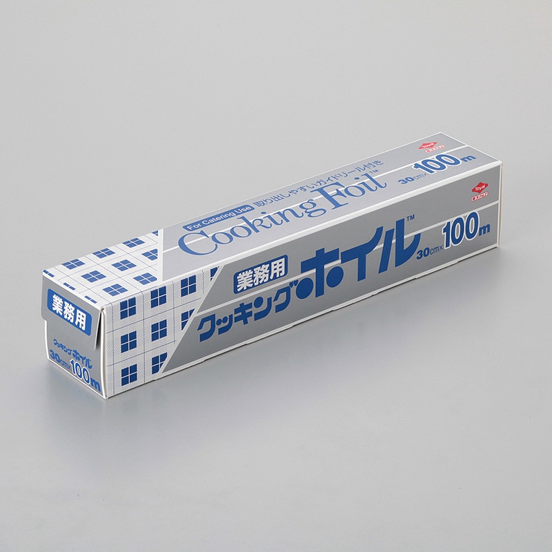 東洋アルミエコープロダクツ クッキングホイル 30cm×100m S0073 1本(ご注文単位10本)【直送品】