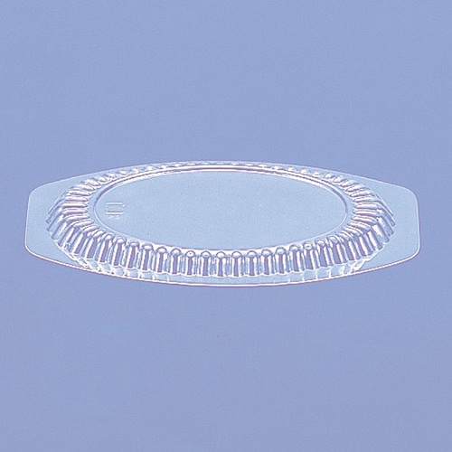 東洋アルミエコープロダクツ アルミ容器　楕円形　OPSドーム蓋 18cm　1183・1186用 PM1183　100枚/袋（ご注文単位10袋）【直送品】