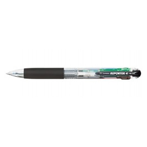 BC-FRC20 4色ボールペン リポーター4 透明 1本 (ご注文単位1本)【直送品】