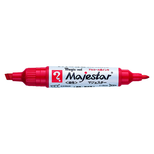 MMJ50-T2 マジックインキマジェスター 赤 1本 (ご注文単位1本)【直送品】