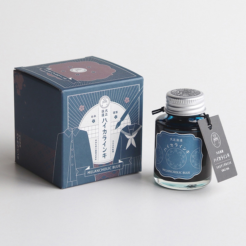 寺西化学工業 ギター 大正浪漫 ハイカラインキ メランコリックブルー TRH-40ML-T61 1個（ご注文単位1個）【直送品】