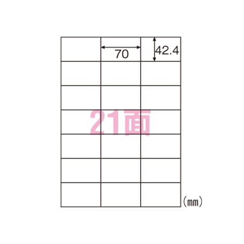 FSCOP983 環境に配慮したタック 21面 1パック (ご注文単位1パック)【直送品】