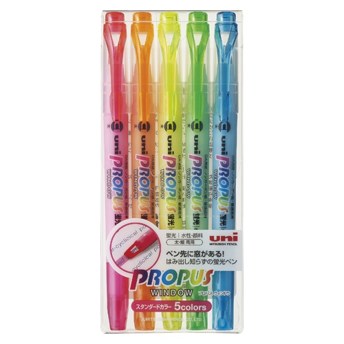 PUS-102T5C プロパス PUS-102T 5色セット 1セット (ご注文単位1セット)【直送品】