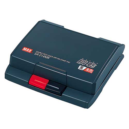 SA-214NWカミバコ 瞬乾2段式ワンタッチスタンプ台 1個 (ご注文単位1個)【直送品】