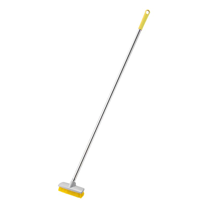山崎産業 HG デッキブラシ 180 イエロー CL678-180U-MB-Y 1本（ご注文単位1本）【直送品】