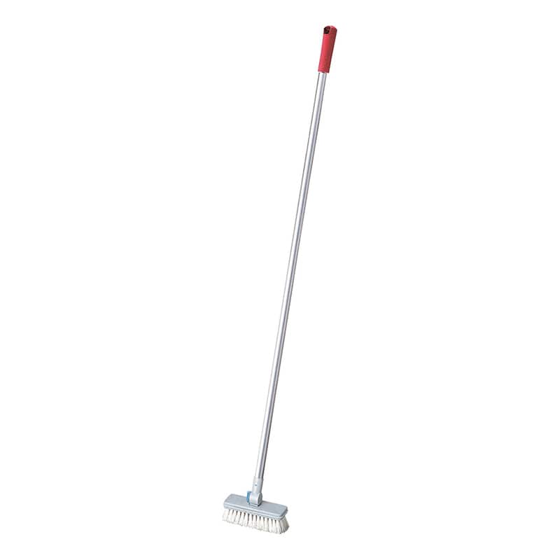 山崎産業 HP ニューデッキブラシ レッド CL679-000U-MB-R 1本(ご注文単位1本)【直送品】