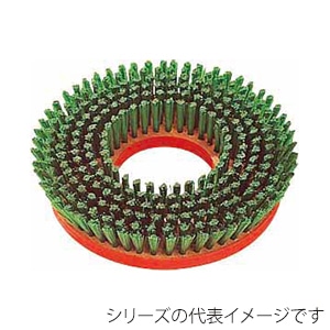 山崎産業 ポリシャー トーロンブラシ 12インチ E-9-12 1個(ご注文単位1個)【直送品】